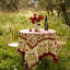 Poppies Handmade Floral Tablecloth-1985438568