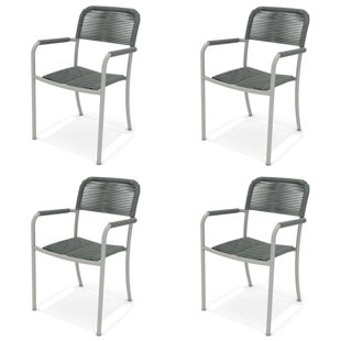 Freeman Stacking Patio Dining Armchair