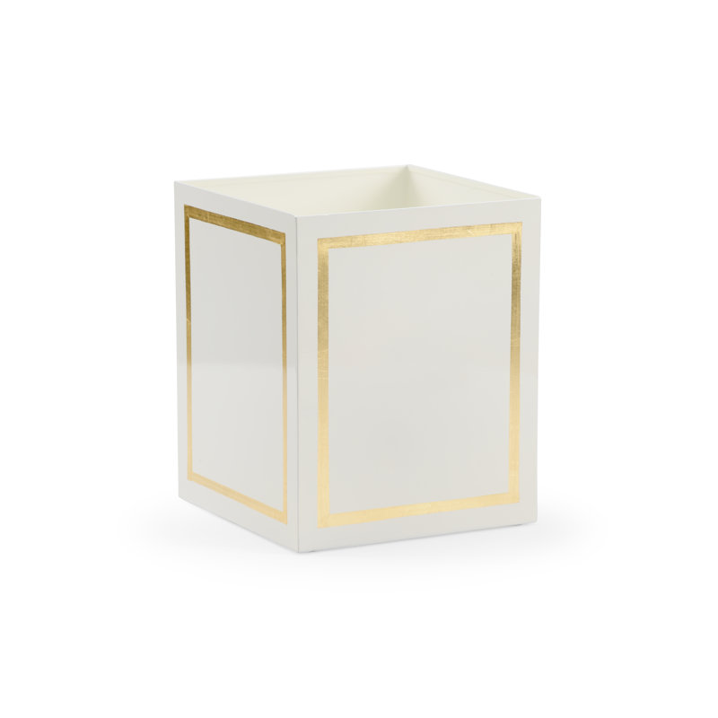 Ibiza Waste Bin, Gold, 0.43