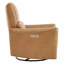 Fauteuil inclinable électrique pivotant en cuir Mikkel-92158021