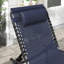 Ensemble de chaises longues d'extérieur en acier Skyana