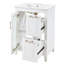 Meuble-lavabo 24 po avec lavabo, meuble-lavabo 24 po avec deux tiroirs et porte-464564890