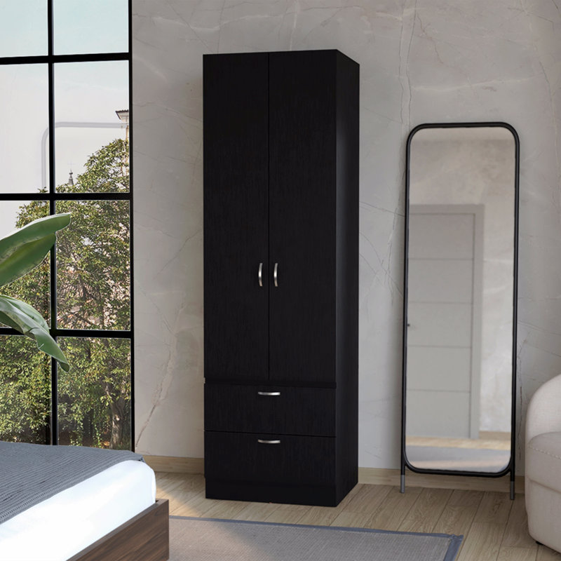 Armoire, chambre à coucher, Noir
