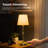 Rechargeable Table Lamp Cordless,5200mah Battery Operated Led Lamp,3000k Stepless Dimming,portable Touch Control Wireless Lamp For Dining Room Living Room Bedroom
