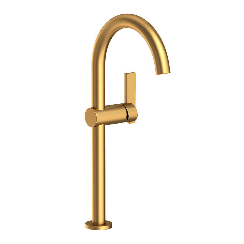 Priya Single Hole Vessel Faucet, Satin Bronze (PVD)