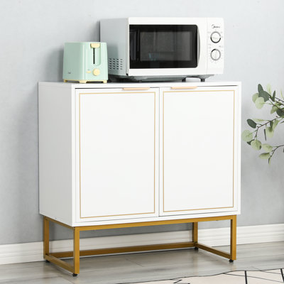 Devincenzo 31.1" W X 15.7" D adjustable buffet cabinet