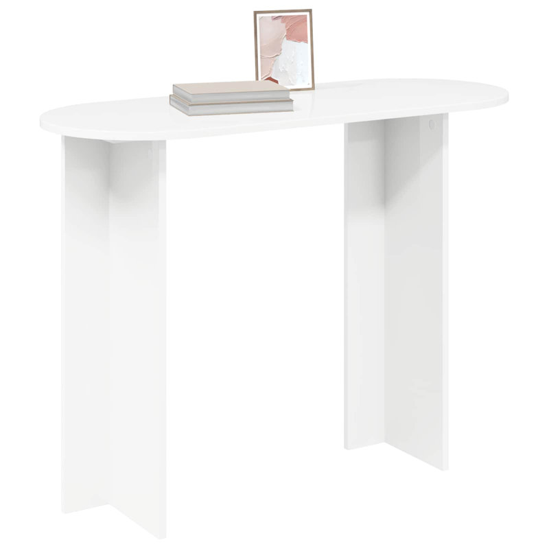 100cm Console Table, White