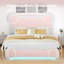 Base de lit tapissier Marshmallow Cloud Boucle-1580952146-1580952144