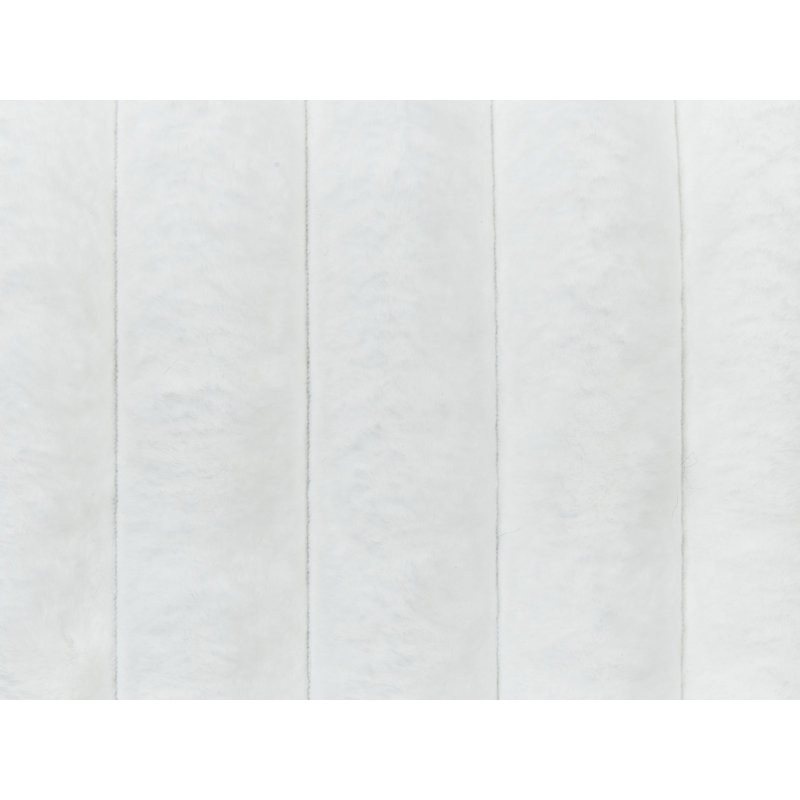 RAKYA Striped Square Cushion, White