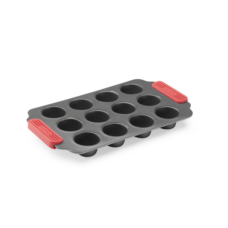Lékué Non-Stick Mini Muffins Mold, 12 Hole