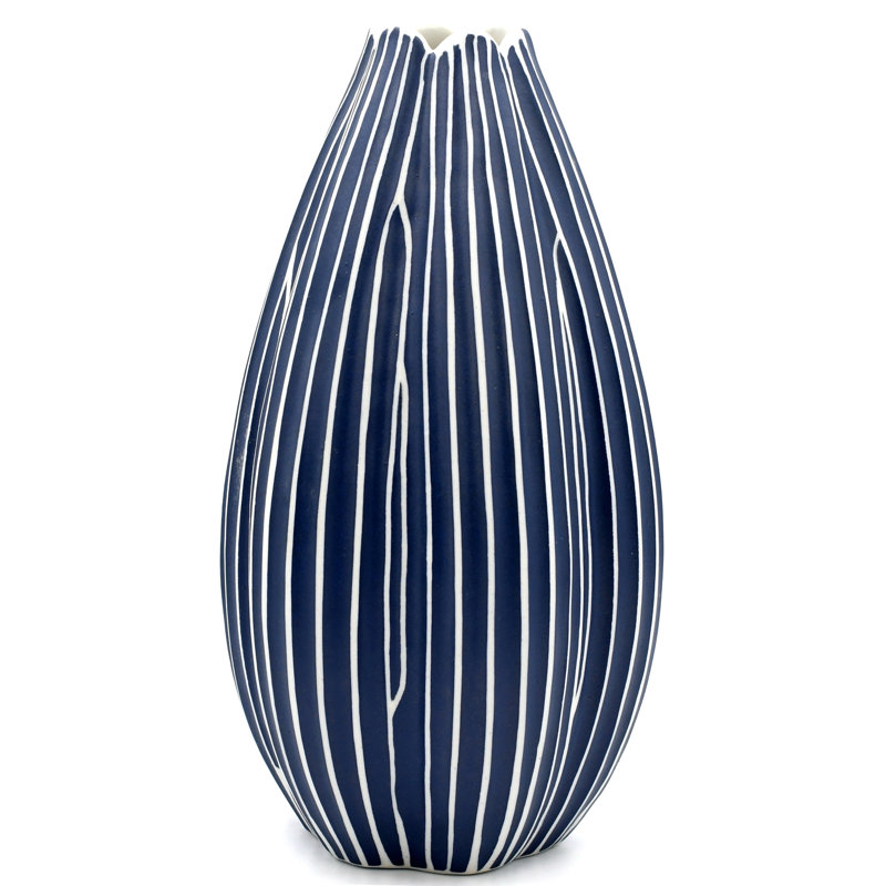 Vase de table Aydn, H 8,9 po x l 4,5 po x P 4,5 po