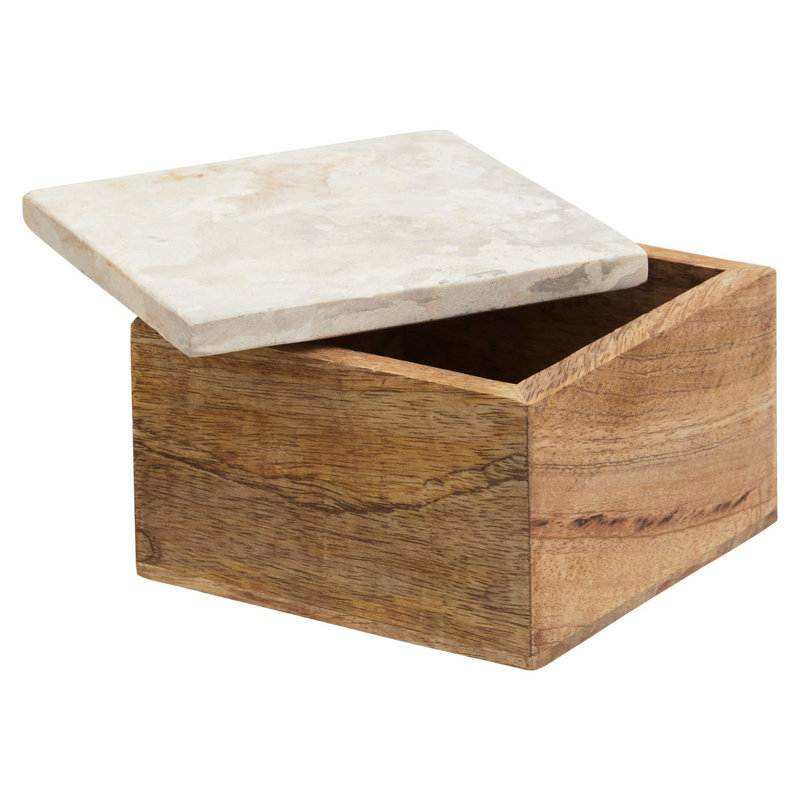Indelicato Marble Decorative Box