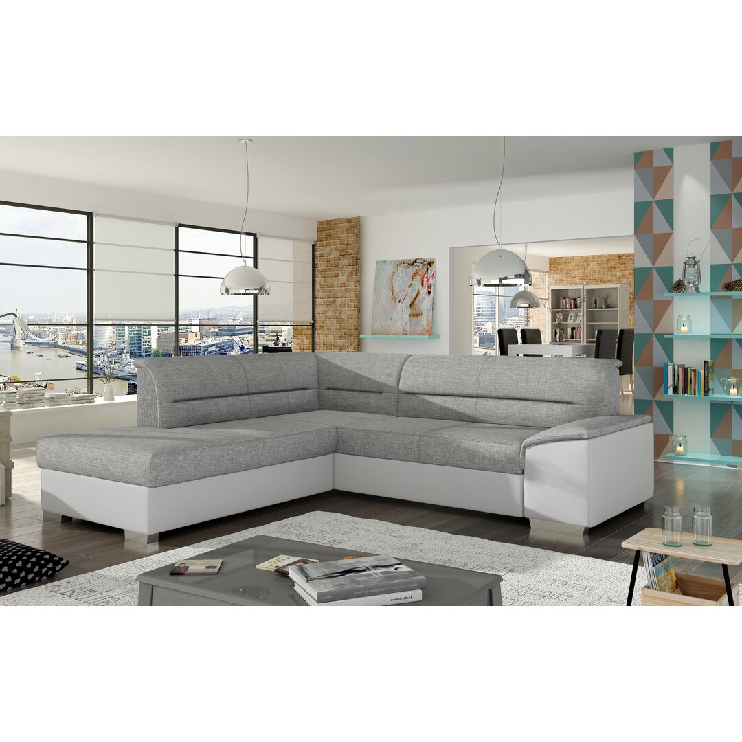 Ecksofa Gervais mit Bettfunktion