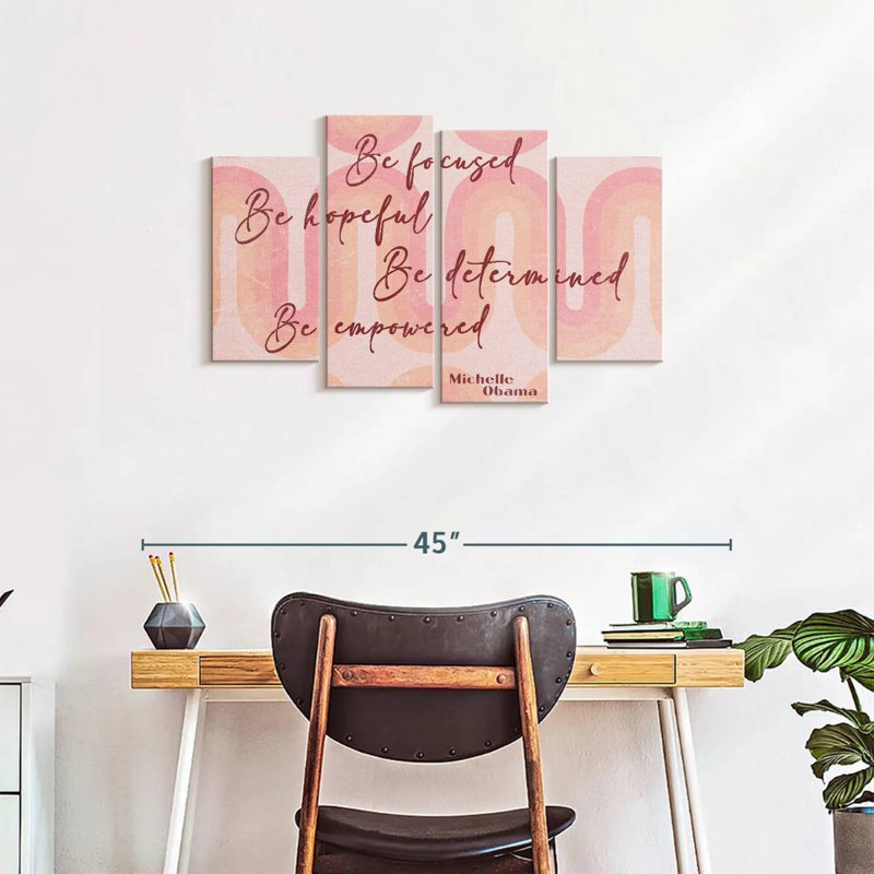 Impression sur toile de Michelle Obama, H 22 po x l 36 po x P 1 po