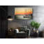 Reproduction d'art sur toile, coucher de soleil californien, palmiers, reproduction d'art sur toile-698557978