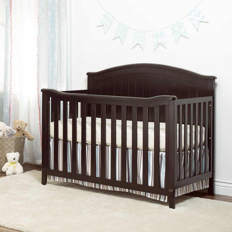 Espresso Pinewood 4-in-1 Convertible Crib