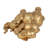 Stacked Elephant Figurine Statue for Home Decor - Decorative Sculpture Object for Table Accent, or Living Room Decoration - 10", Gold & Metallic