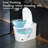Smart Toilet With Bidet Built In, Bidet Toilet With Heated Seat And Night Light, Modern Tankless Toilet With Uv For Bathroom, One Piece Toilets With Soft Close, Dryer, Foot Sensor
