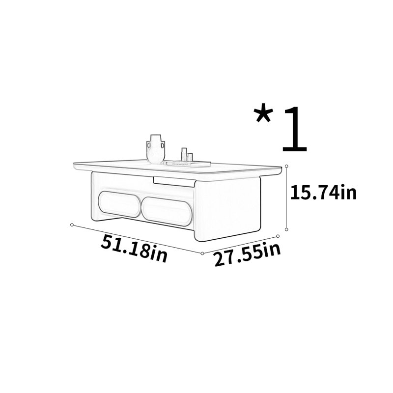 Modern household coffee table