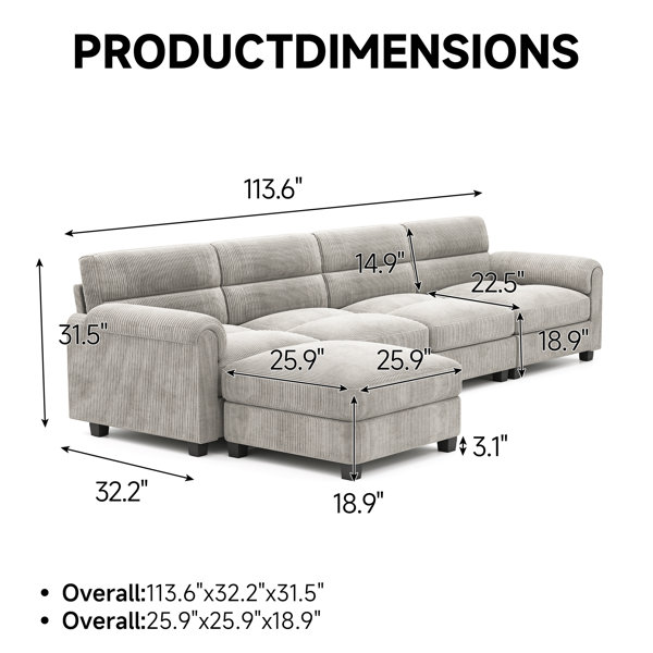 Dimensions du produit