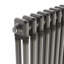 Doe Horizontal Traditional 2 Column Radiator Raw Metal-200916060
