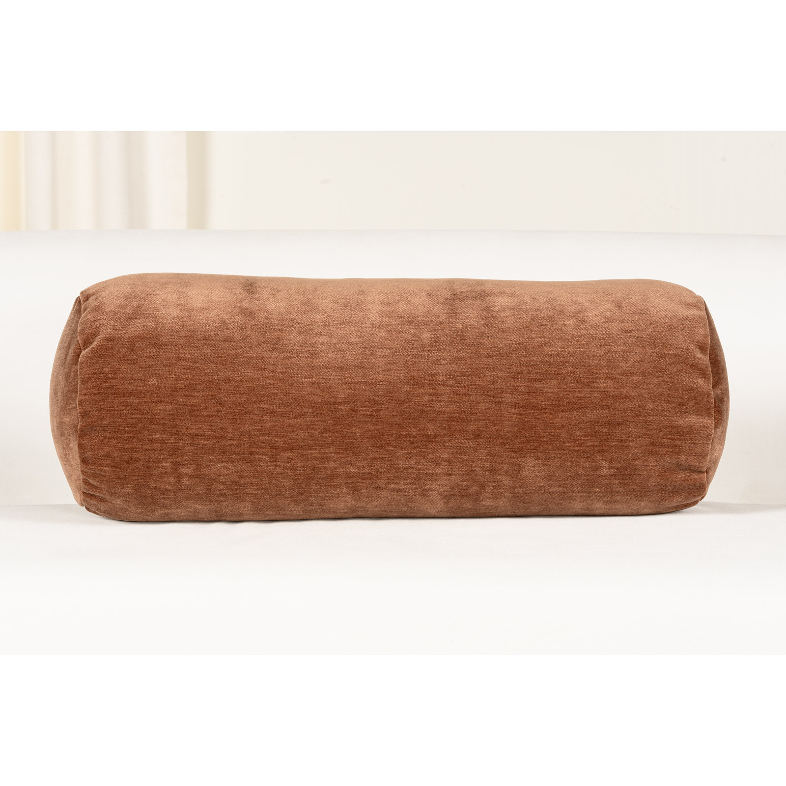 Renley Throw Pillow, Rust, Polyfill, 21" x 8"