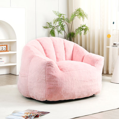 Pouf en forme de poire, pouf-canapé avec accoudoirs, garni de mousse haute densité, fauteuil en forme de poire confortable pour adultes, idéal pour le salon ou la lecture dans la chambre.
