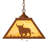 2 - Light Brown Single Pendant