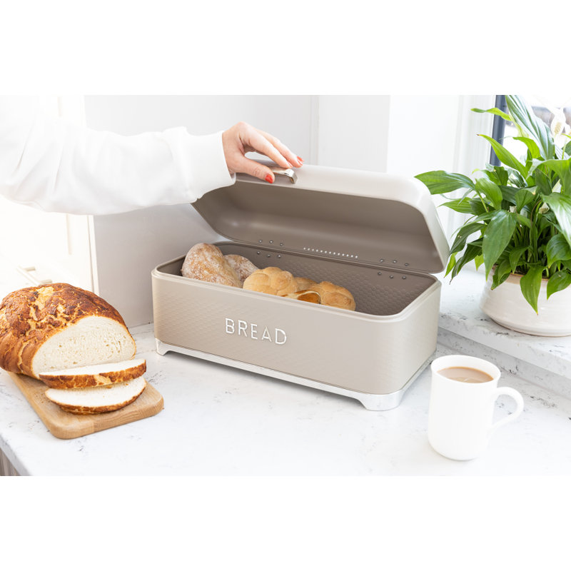 Lovello Bread Bin, Cream