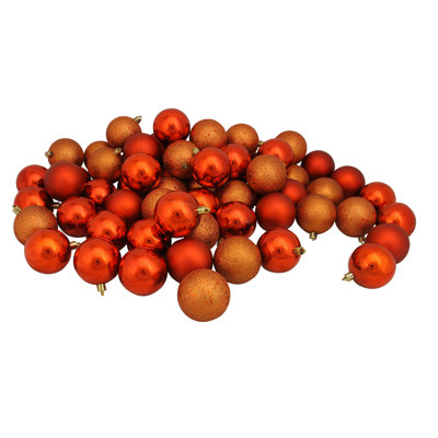 Boules de Noël incassables à 4 finitions