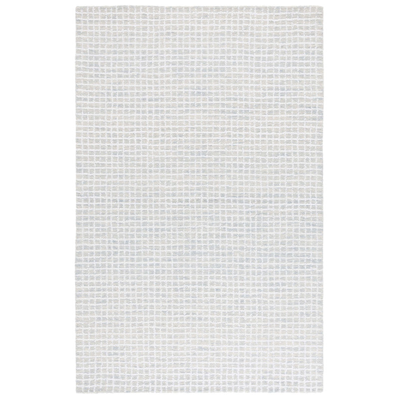Tapis abstrait abstrait touffeté à la main Performance, Rectangulaire 3 pi x 5 pi