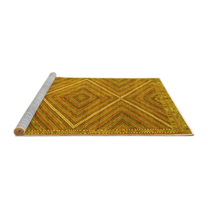 Performance Geometric Indoor Rug, Square 4'