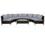 Ensemble de canapé modulaire d'extérieur 5 pièces 5 pièces-1580202690