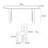 French style retro simple dining table sets-106884117