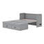 Lit escamotable avec ports USB, tiroirs et poignées en métal-106808977-106808975