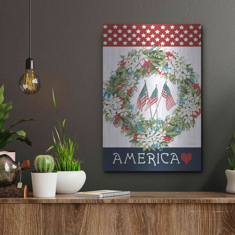 «America Love» par Cindy Jacobs, H 16 po x l 12 po