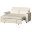 2 Seater Velvet Sofa Bed-1520804382