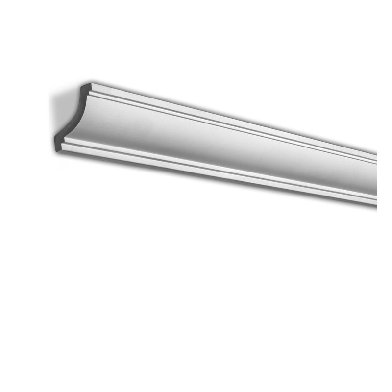 8-ft Primed White Polyurethane Crown Moulding