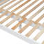 Lits de rangement à glissière, lit jumeau en bois au-dessus du style maison double pour maison d'enfant moderne