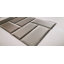 SAMPLE - Frosted Elegance Matte Beveled Glass Subway Tile
