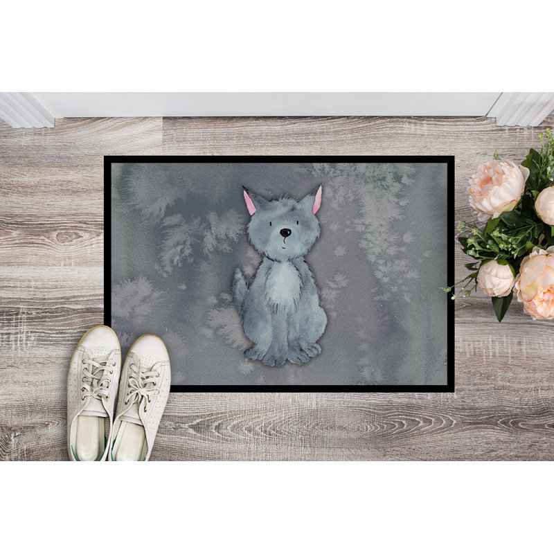 Non-Slip Outdoor Doormat, Rectangle 18" x 27"