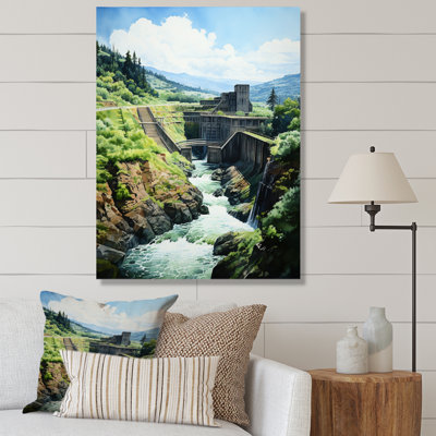 Dam Dampress Heights Pointillism II - Dams Wall Decor