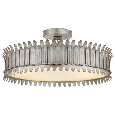 Suzanne Kasler Leslie 21" Semi-Flush