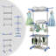Stainless Steel Foldable Rolling Drying Rack-792705822