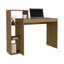 Bureau d'ordinateur, 3 tablettes, pin clair