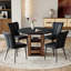 Storage Dining Table Sets(must Include Both Table And Chair), 42 In Mdf Kitchen