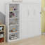 Lit escamotable mural avec tablettes Murphy-516781626-516781627