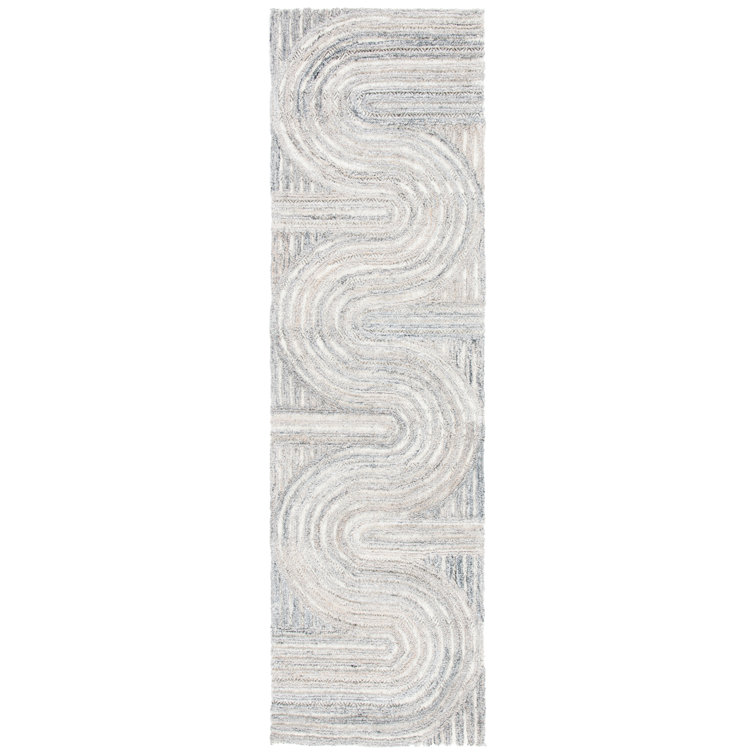 Baylay Hand Tufted Abstract Indoor Rug