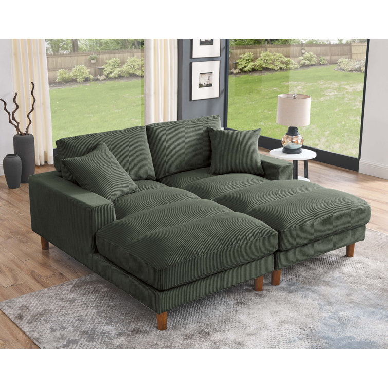 74'' Square Arm Sofa