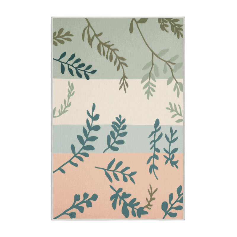 Sunset Orchard Rug, Rectangle 3' x 5'